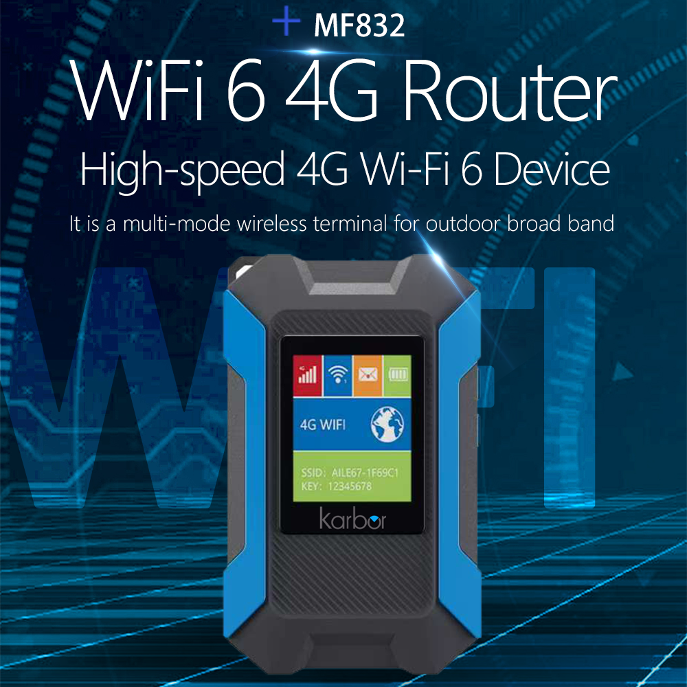 Rugged 4G LTE Mobile Router | WiFi 6 | 150Mbps | eSIM Supported