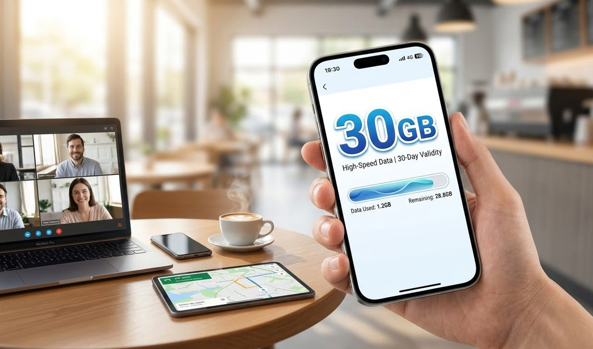 30GB High-Speed Data | 30-Day Validity