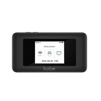 5G Mobile Hotspot with WiFi 6, Unlocked eSIM Portable Router for Travel